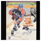 Wayne Gretzky Signed 1982 Sports Illustrated AS IS