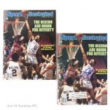 2 Julius Erving Signed Sports Illustrated