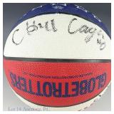 Harlem Globetrotters Basketball Signed By 4