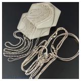 Sterling Silver Chains (10)
