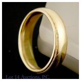 14k Yellow Gold Wedding Band