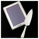 Sterling Silver 1995 P.J. Panton Frame Hunt Server