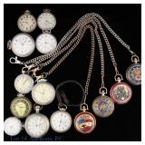 Pocket Watches (4) Running (6) Parts & Repair