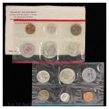 1964 P,D US 90%-Silver Unc. 10-Coin Mint Set