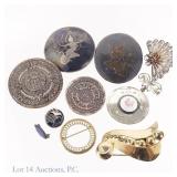 Sterling Silver Brooches & Pins
