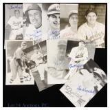 Los Angeles Dodgers Autographed Postcards (10)