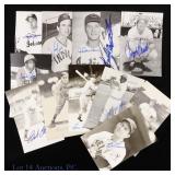 Cincinnati Cleveland Baseball Signed Postcards