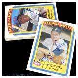 1990 Swell Baseball Cards Autographed (23)