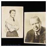 Ronald Reagan Charles Coburn Autographs