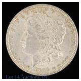 1896 US Silver Morgan Dollar (*Clean Check & Fld)