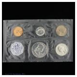 1962 (P) USA 5-Coin Silver Proof Set In OGP