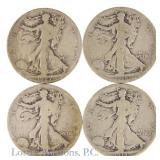 1918-'29 US Silver W/L 50c (*Full Dates & Rims), 4