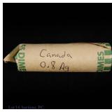 Canada 80%-Silver Dimes - ASW 3.0 Oz (50)