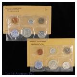 1960 (P) US Silver Proof Sets, OGP, 2