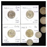 Eclectic US Nickels Lot (9)