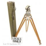 U.S. Army Tripod w/ Case *LOCAL*