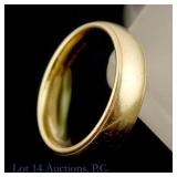 14k Yellow Gold Wedding Band