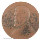 1930 US Bronze Crane Co 75th Ann. Medal