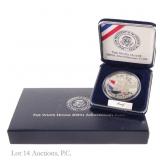 1992-W US White House Silver Proof $1 (OGP/COA)