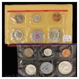 1959 P,D US 90%-Silver Unc. 10-Coin Mint Set