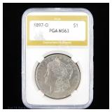 1897-O Silver Morgan Dollar