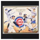 Chicago Cubs Multi Signed Litho