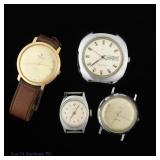 Vintage Tressa & Timex Watches (1+3)
