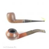 Craven 549 & Silver Banded Tobacco Pipes (2)