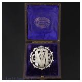 Maggie Sterling Silver Name Brooch, 19 C. Scotland
