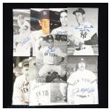 New York Yankees Signed Postcards (9)