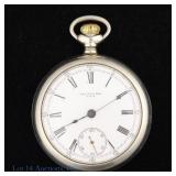 New Era USA Lever Set Silveroid Pocket Watch
