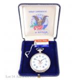 1976 Bicentennial Kennedy Pocket Watch By Arnex