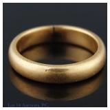 14k Yellow Gold Band Ring