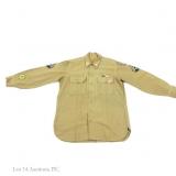 WWII Army Shirt  (Tec 5, 15th Reg Comp L)