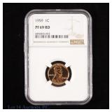 1959 US Lincoln Memorial Cent (NGC PF 69 RD)