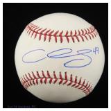 Chris Sale Signed Baseball JSA Sticker