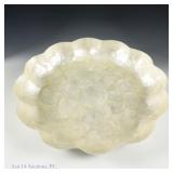 Vintage Gump's Capiz Shell Bowl 12'