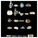Sterling Silver Rings (22)