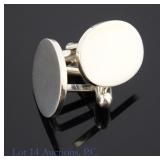 Tiffany & Co Unmonogrammed Sterling Cufflinks
