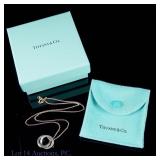 Tiffany Silver 1837 Interlocking Circles Necklace