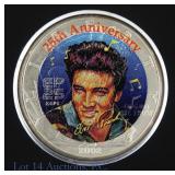 Elvis Presley 2002 US 99% Silver Eagle $1 Bullion