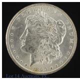 1899-O US Silver Morgan $1 (*BU w/ Rev Die Cracks)