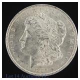 1889 (P) US Silver Morgan Dollar (*BU)