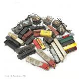 Vintage O Scale Train Engines, Cars, Transformers