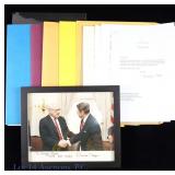 Signed Letters US Presidents To IL Gov George Ryan