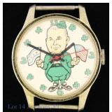 Richard J Daley St. Patrick's Day Wristwatch