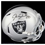 Raiders Josh Jacobs Signed FS Helmet Beckett COA