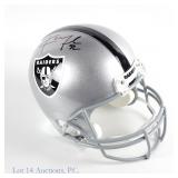 Khalil Mack Signed Raiders FS Replica Helmet JSA