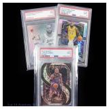 Graded LeBron James Basketball Cards (3)