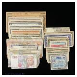 Various World Currencies (40+)